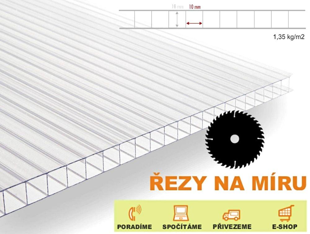 KOMŮRKOVÝ POLYKARBONÁT GUTTAGLISS DUAL BOX 10 BRONZ - 2,0 x 2,1 - 4,2 m2