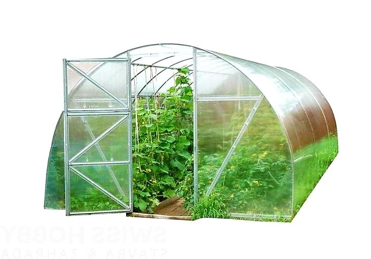 ZAHRADNÍ SKLENÍK ECONOM VOLYA LLC - 4,0 x 3,0 m - PC 6 mm