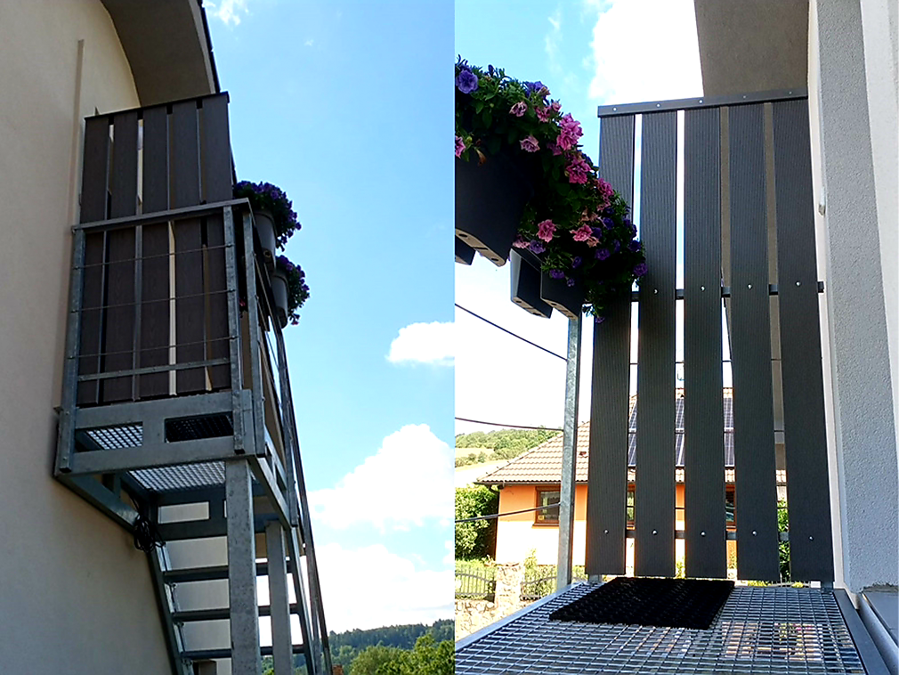 TERASOVÉ PRKNO TECHNODECK WPC DUB - 14 x 2,5 x 400 cm