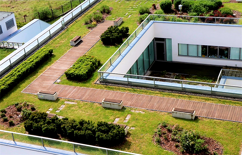 NOPOVÁ PERFOROVANÁ DESKA NOPPEX DUO PER - 1,2 x 2,5 m - 3 m2
