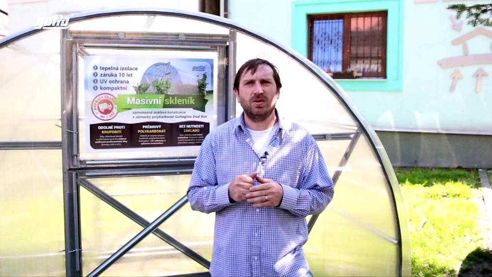 ZAHRADNÍ SKLENÍK TRJOSKA VOLYA LLC - 6,0 x 3,0 m - PC 4 mm