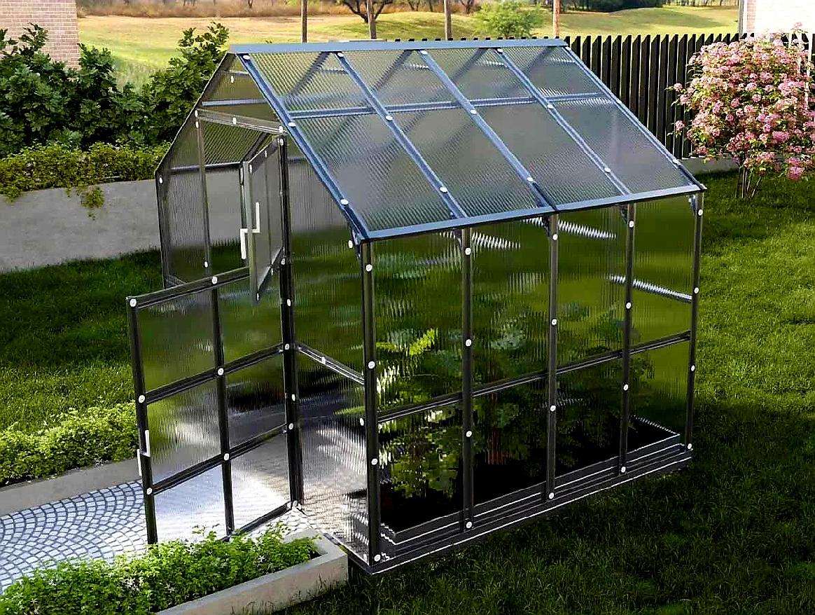 ZAHRADNÍ SKLENÍK GARDENTEC H - 11,17 x 2,35 m - PC 6 mm