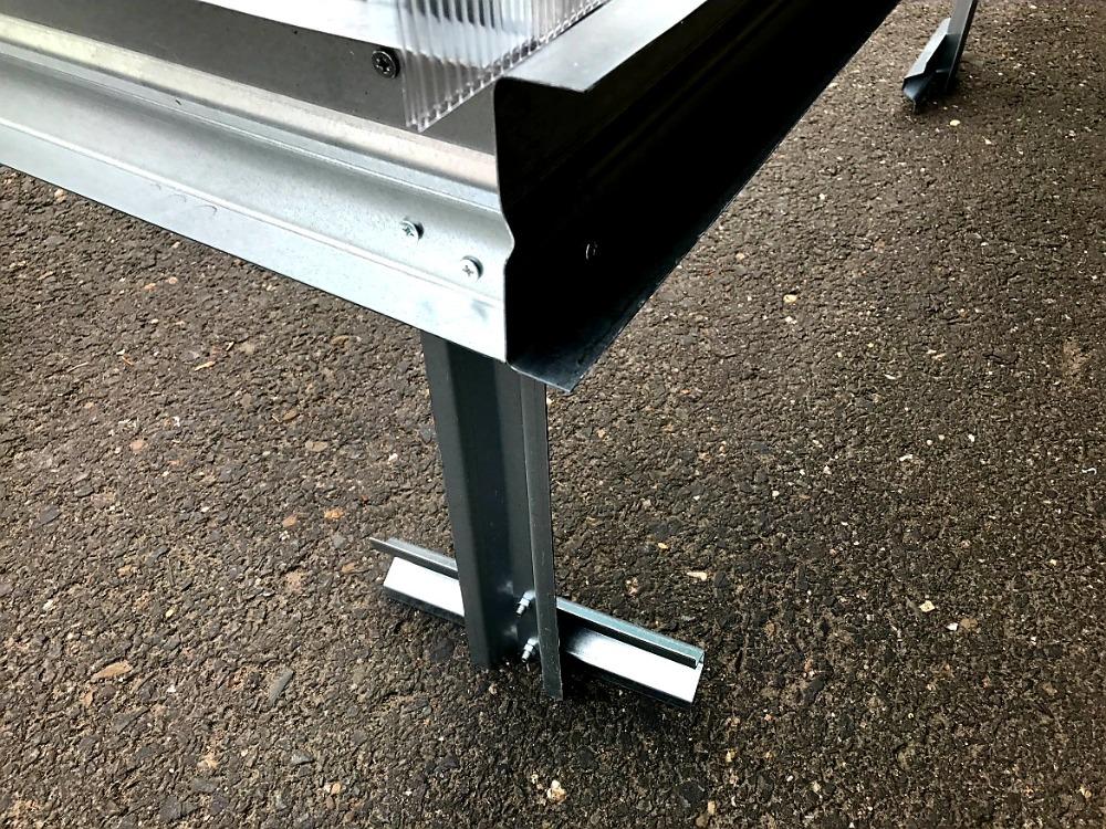 ZAHRADNÍ SKLENÍK COVERTEC CLASSIC PROFI - 8,0 x 3,0 m - PC 6 mm