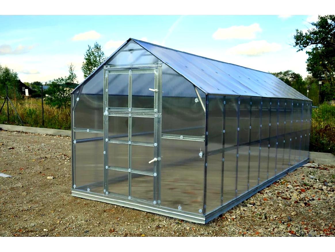 ZAHRADNÍ SKLENÍK GARDENTEC H - 11,17 x 2,35 m - PC 6 mm