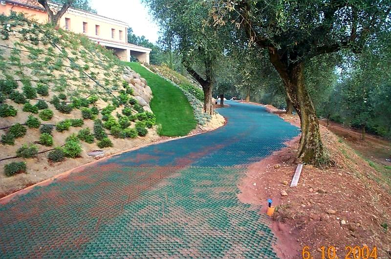 ZATRAVŇOVACÍ TVÁRNICE COVERGRID PUZZLE ČERNÁ - 50 x 50 x 6,2 cm