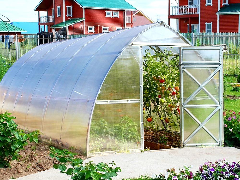 ZAHRADNÍ SKLENÍK STRELKA VOLYA LLC - 4,0 x 2,6 m - PC 4 mm
