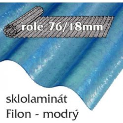 SKLOLAMINÁTOVÁ ROLE FILON MODRÁ - 1,0 x 30 m - 30 m2