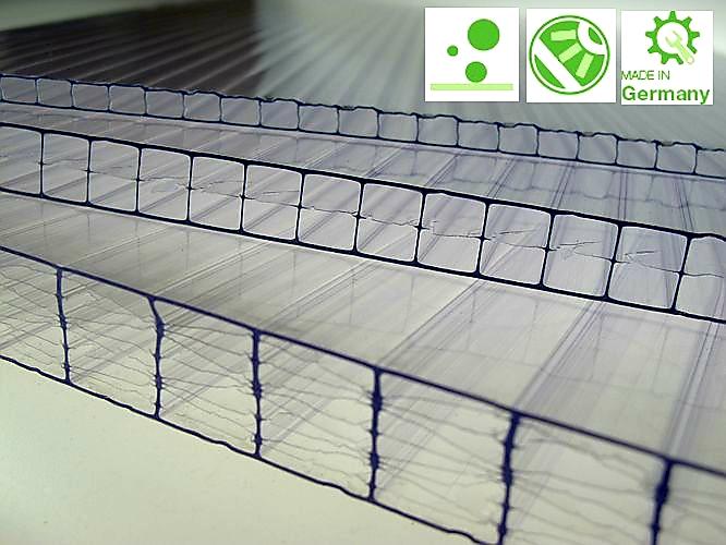 KOMŮRKOVÝ POLYKARBONÁT GUTTAGLISS DUAL STRONG 16 BRONZ - 3,0 x 2,1 m - 6,3 m2
