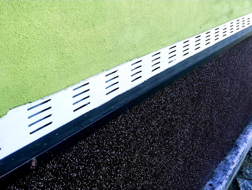 DIFÚZNÍ LIŠTA PRO VLHKÉ ZDIVO VNĚJŠÍ - 70 x 14 x 2000 mm