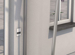 BOČNÍ STĚNA GUTTAVORDACH B1 AKRYL ČERNÁ/ČIRÁ - 200 x 60 cm