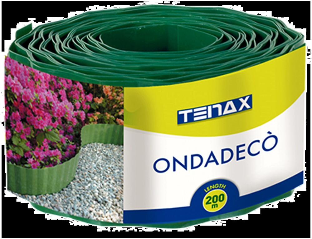 PLASTOVÝ OBRUBNÍK ONDADECO ZELENÁ - 25 x 100 cm