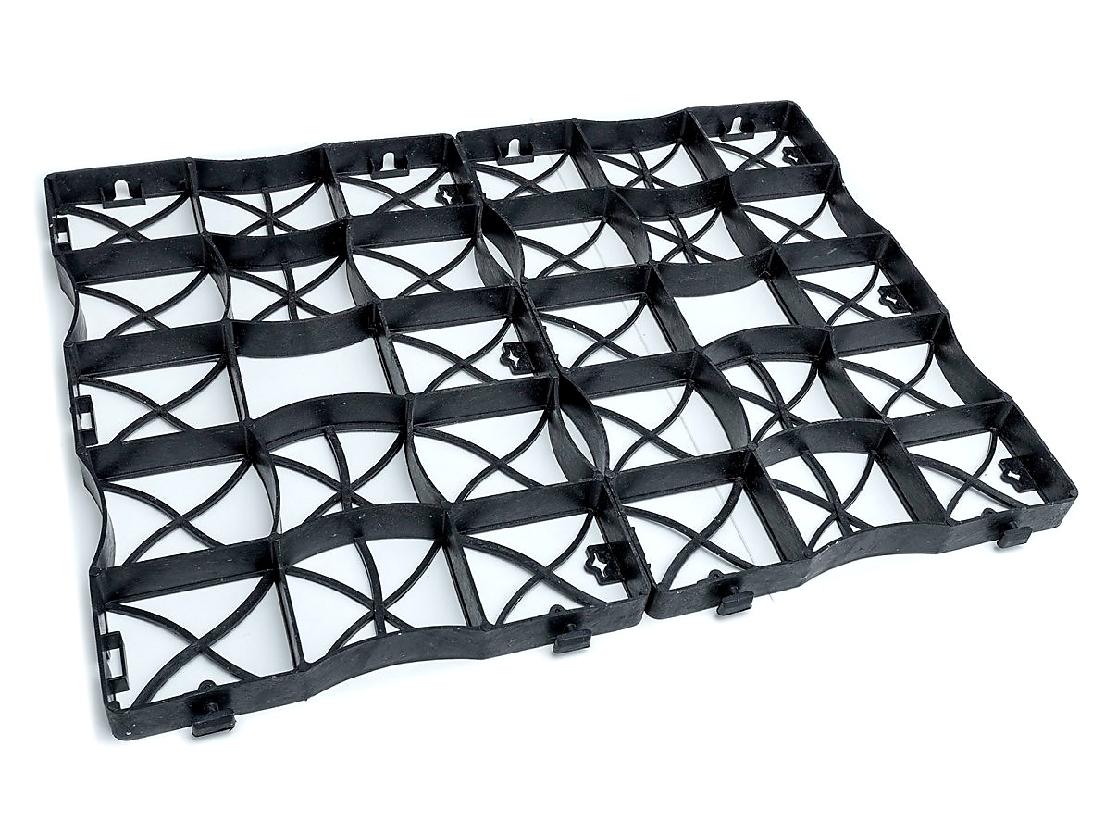 ZATRAVŇOVACÍ TVÁRNICE COVERGRID S60 ČERNÁ - 60,5 x 40,5 x 4 cm
