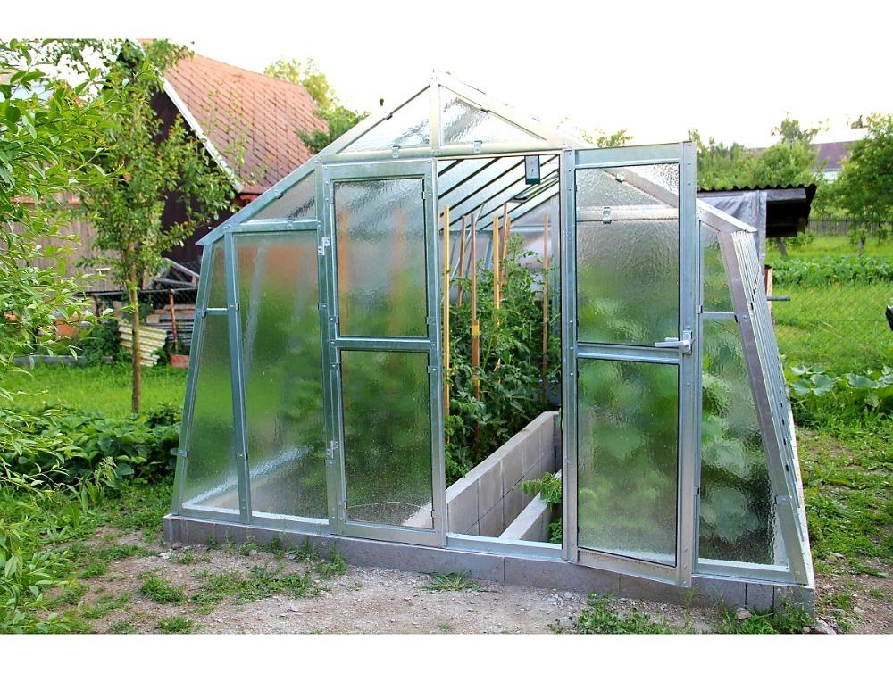 ZAHRADNÍ SKLENÍK GARDENTEC GLASS PROFI VL 450 - 4,52 x 3,03 m
