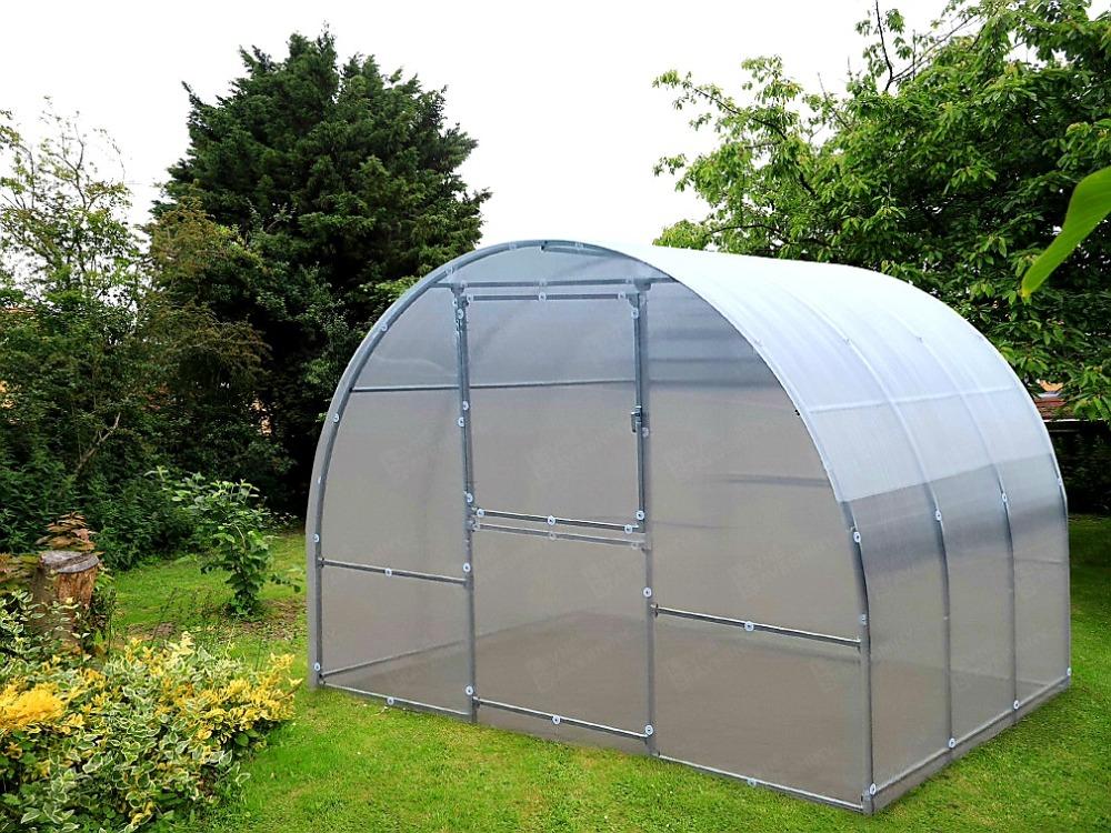 ZAHRADNÍ SKLENÍK COVERTEC EASY - 8,0 x 3,0 m - PC 4 mm