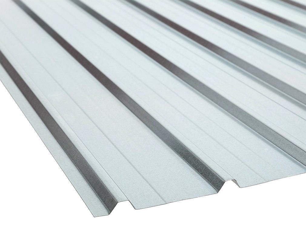 PLECHOVÁ TRAPÉZOVÁ KRYTINA T12 COVERNIT POZINK - 200 x 91 cm - 1,82 m2