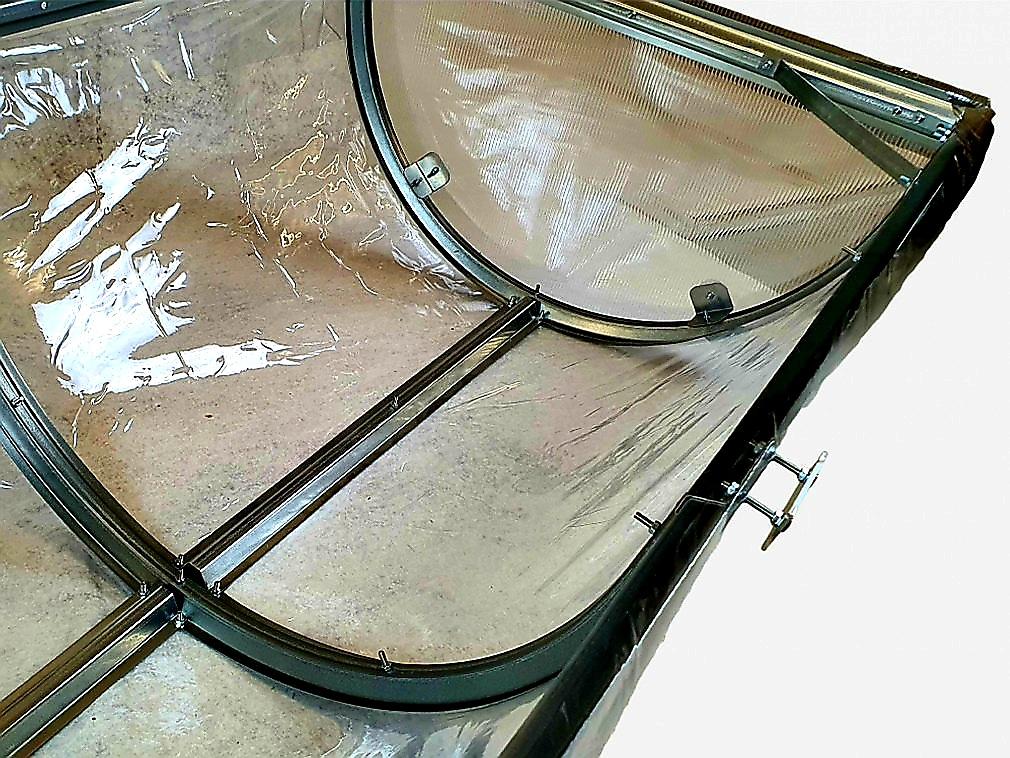 Kryt pro vyvýšený záhon Covertec Covernit