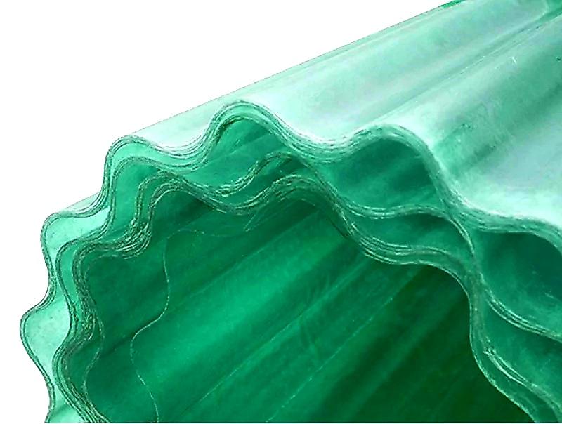 SKLOLAMINÁTOVÁ ROLE WELLGLASS VLNA ZELENÁ - 1,5 x 40 m - 60 m2