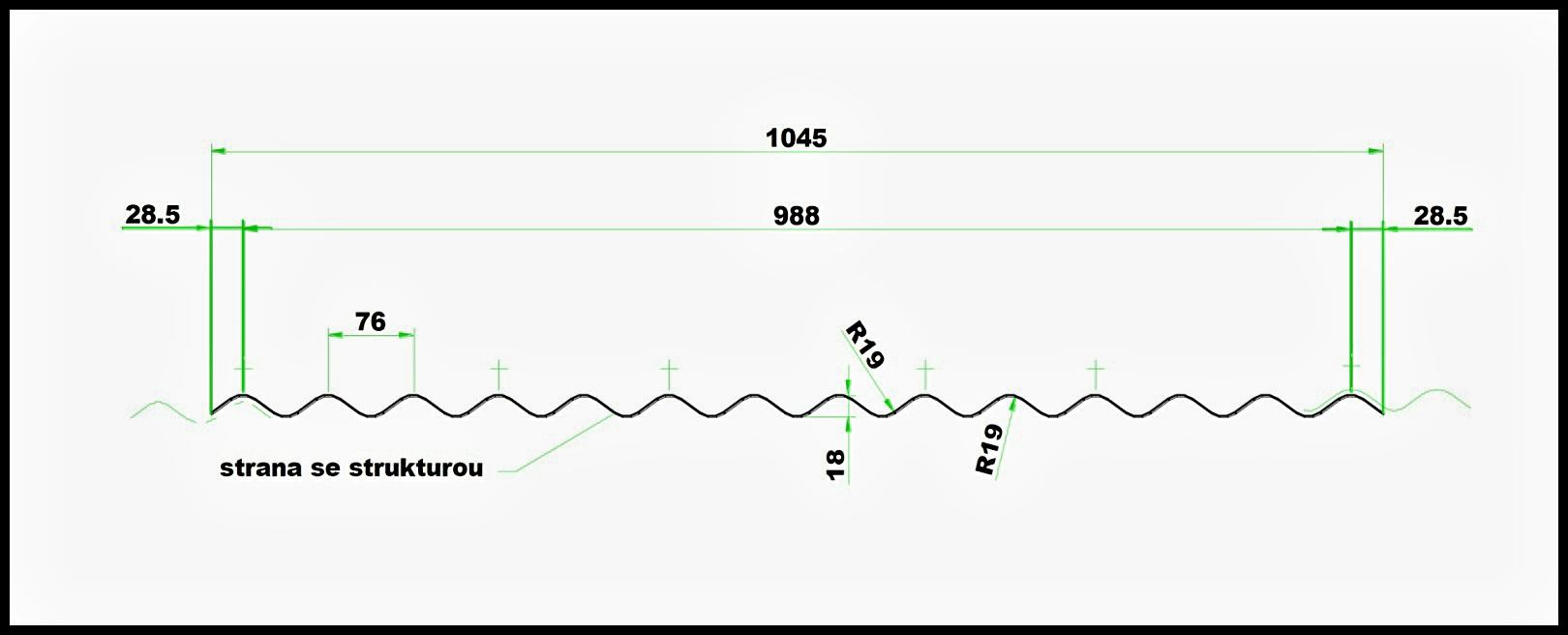 VLNITÁ DESKA MARLON CSE DIAMOND ANTRACIT - 3,0 x 1,045 m - 3,14 m2
