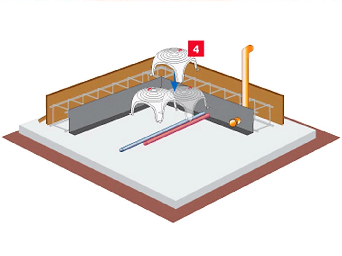 ZTRACENÉ BEDNĚNÍ IGLÚ DALIFORM H 20 - 50 x 50 cm