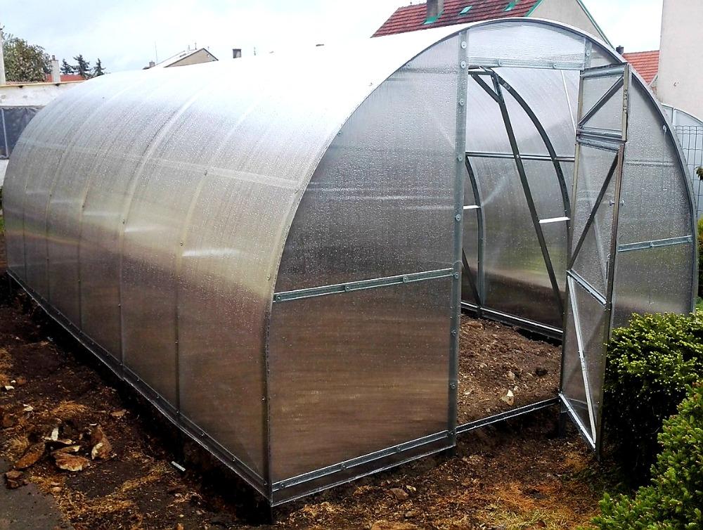 ZAHRADNÍ SKLENÍK TRJOSKA VOLYA LLC - 4,0 x 3,0 m - PC 4 mm