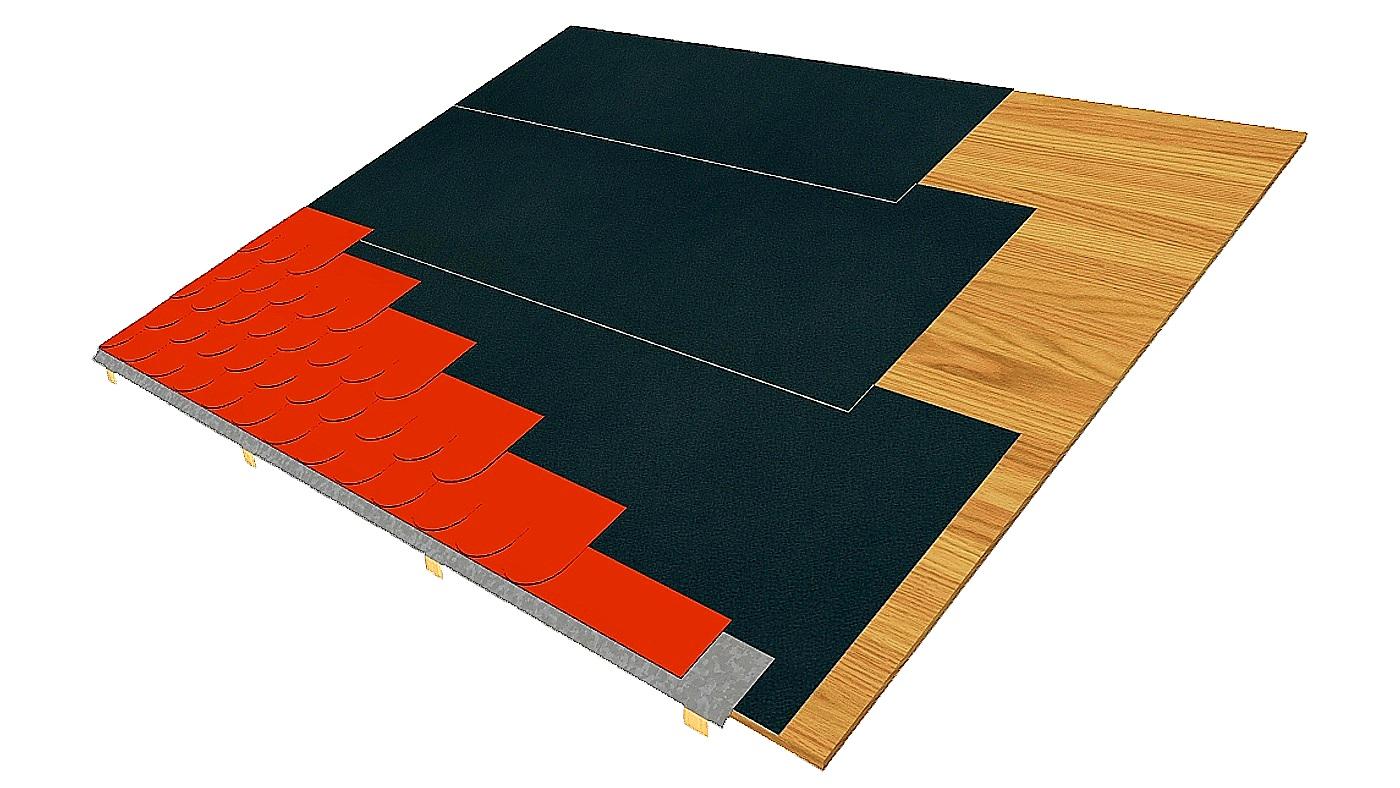 PODKLADNÍ ASFALTOVÝ PÁS GUTTABIT R 13 - 1,0 x 15 m - 15 m2