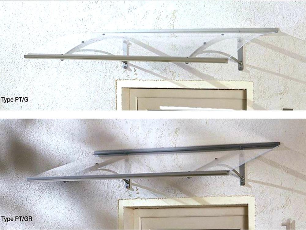 VCHODOVÁ STŘÍŠKA GUTTAVORDACH PT/GR STŘÍBRNÁ/ČIRÁ - 160 x 90 cm