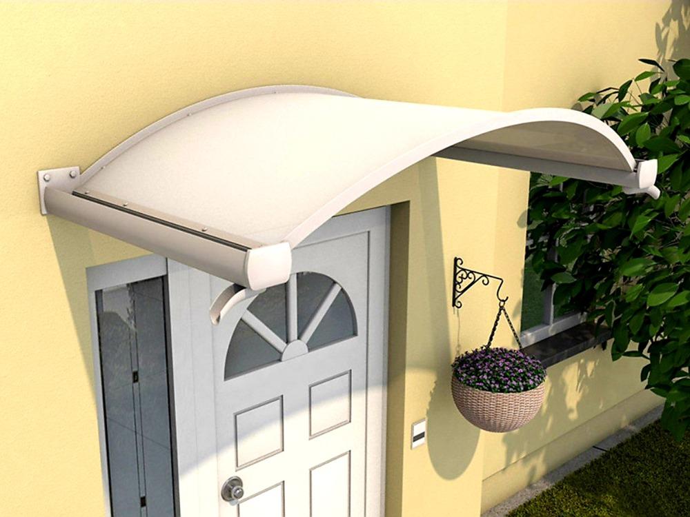 VCHODOVÁ STŘÍŠKA GUTTAVORDACH OV/B BÍLÁ/BÍLÁ - 160 x 90 cm