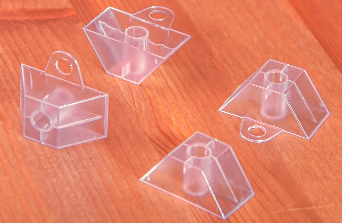 DISTANČNÍ PODLOŽKA TRAPÉZ - 76 x 18 mm - 20 ks/bal