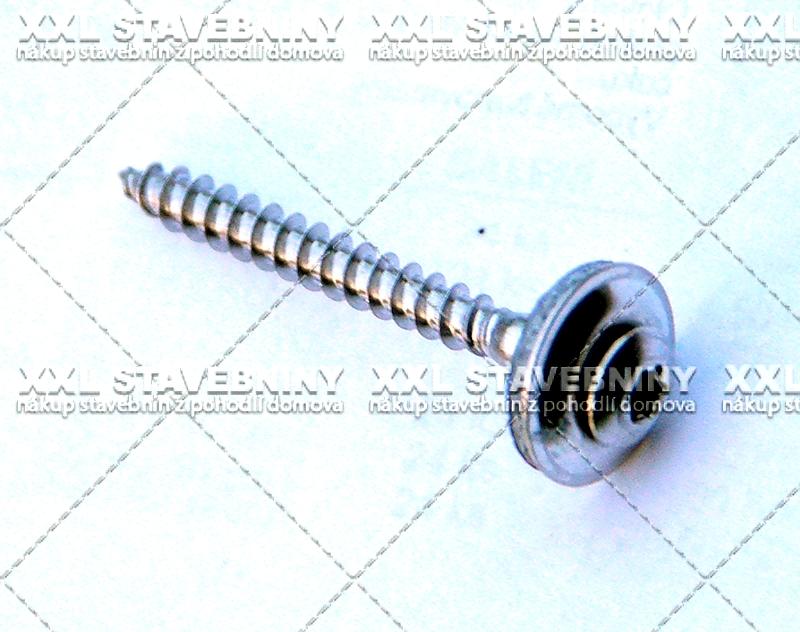 NEREZ VRUT V2A S PODLOŽKOU - 4,5 x 45 mm - 20 ks/bal