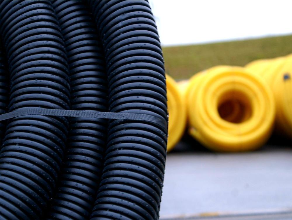 DRENÁŽNÍ TRUBKA FLEXIBILNÍ ACO DN 125 - 50 bm