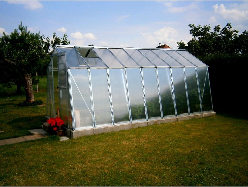 ZAHRADNÍ SKLENÍK GARDENTEC GLASS HOBBY H 745 - 4,47 x 2,47 m