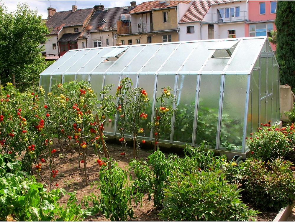 ZAHRADNÍ SKLENÍK GARDENTEC GLASS PROFI VL 600 - 6,05 x 3,03 m