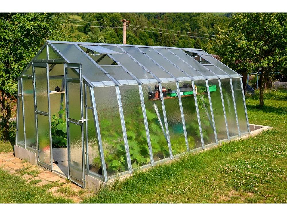ZAHRADNÍ SKLENÍK GARDENTEC GLASS PROFI VL 450 - 4,52 x 3,03 m