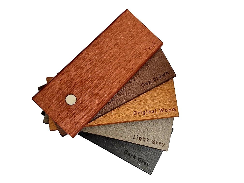 TERASOVÉ PRKNO TECHNODECK WPC DUB - 14 x 2,5 x 400 cm