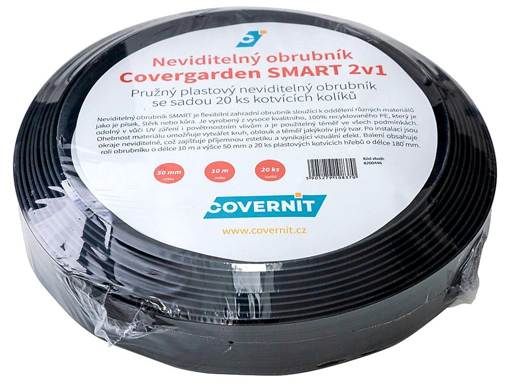 ZAHRADNÍ OBRUBNÍK COVERGARDEN SMART ČERNÁ - 5 cm x 10 m