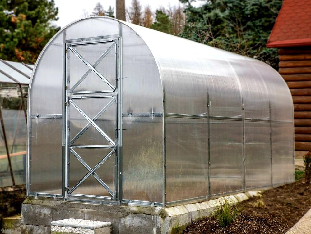 ZAHRADNÍ SKLENÍK DVUSHKA VOLYA LLC - 2,0 x 2,0 m - PC 6 mm