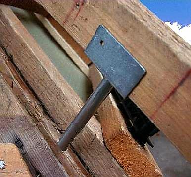 DRŽÁK HŘEBENOVÉ LATĚ - 180/50 mm - 50 ks/bal