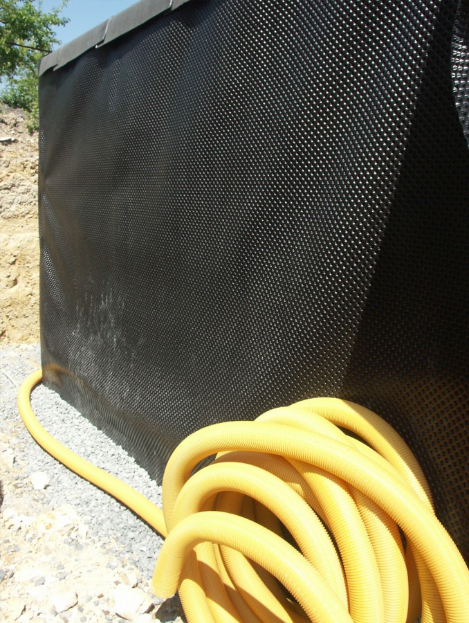 OCHRANA DRENÁŽNÍ TRUBKY GEOSACK - 0,47 x 50 m