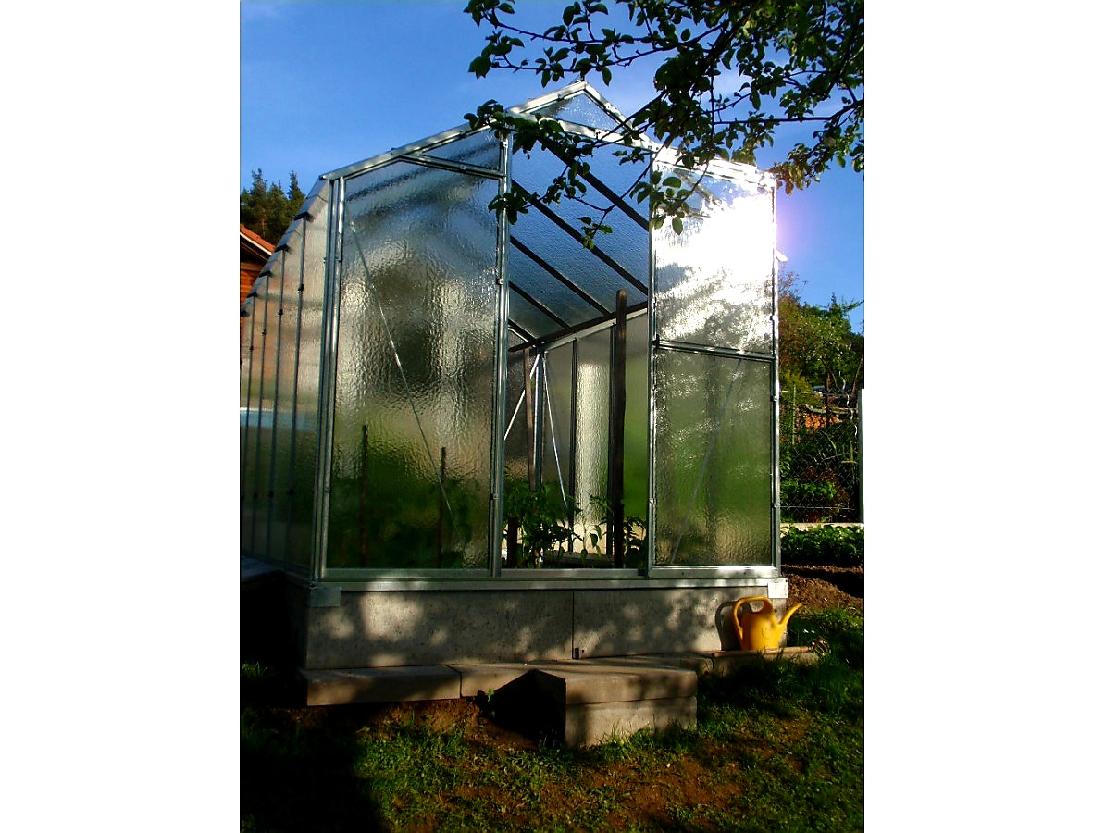 ZAHRADNÍ SKLENÍK GARDENTEC GLASS HOBBY H 635 - 3,5 x 1,97 m