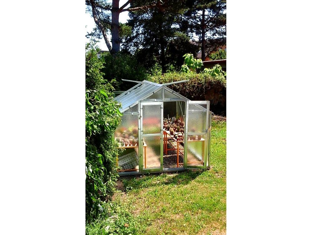 ZAHRADNÍ SKLENÍK GARDENTEC GLASS PROFI VJ 500 - 5,05 x 2,49 m