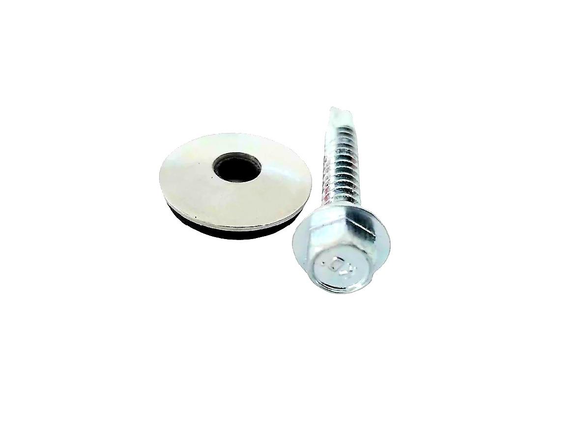STŘEŠNÍ ŠROUB NEREZ A2 BIMETAL S PODLOŽKOU - 5,5 x 38 mm - 250 ks/bal