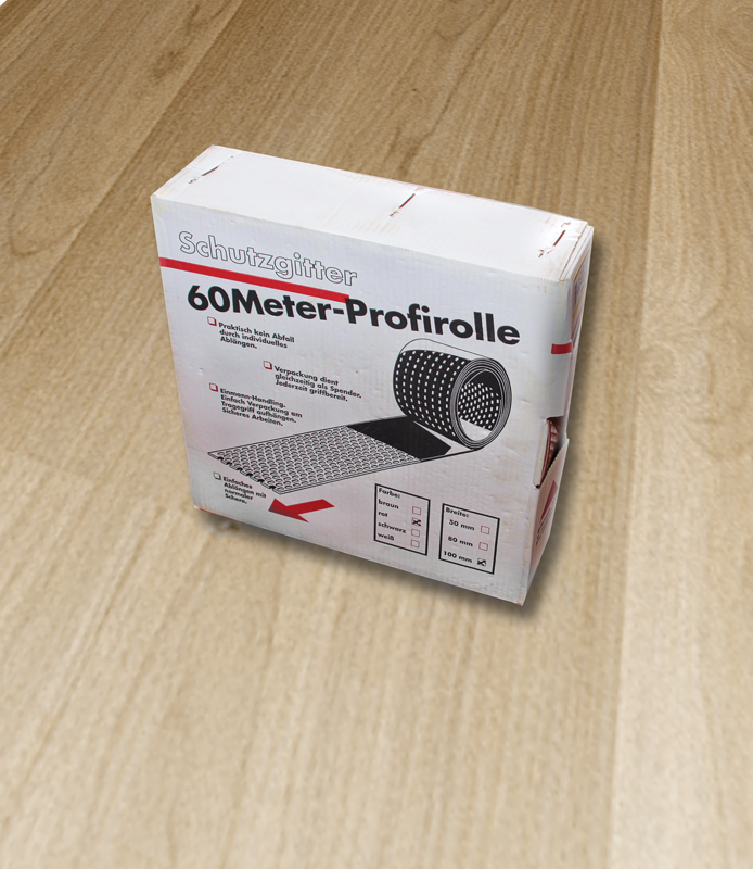 OCHRANNÝ PLASTOVÝ PÁS ČERNÁ - 8 cm x 5 m