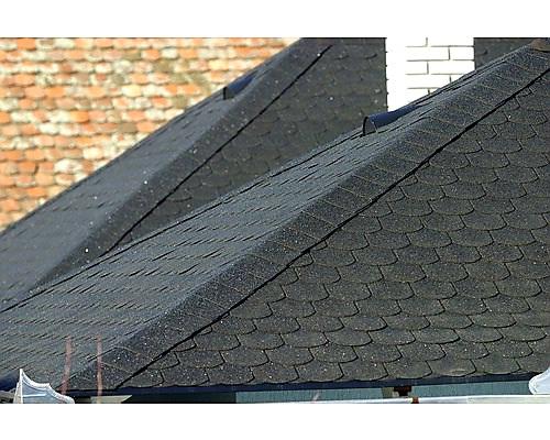 STŘEŠNÍ ŠINDEL GUTTATEC BEAVER ČERNÁ - 333 x 1000 mm