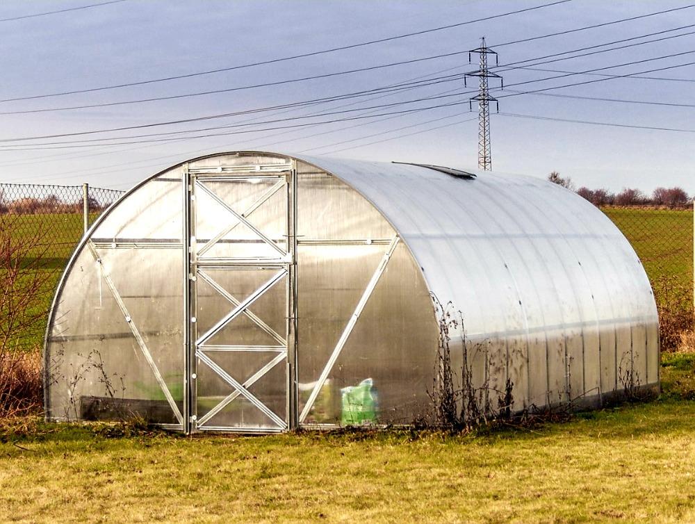ZAHRADNÍ SKLENÍK 2 DUM VOLYA LLC - 10 x 3,0 m - PC 6 mm