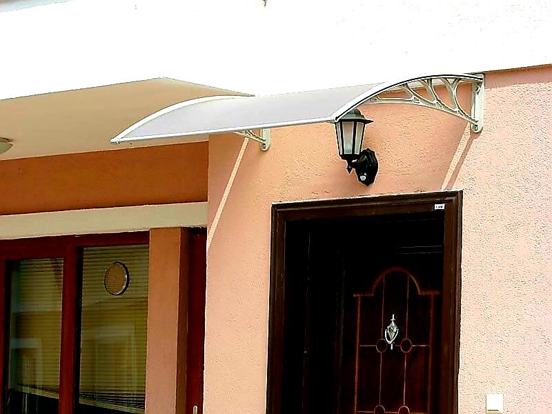 VCHODOVÁ STŘÍŠKA SWING PC HNĚDÁ/BRONZ - 160 x 87 cm