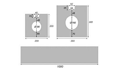BETONOVÝ ŽLAB D400 ŠTĚRBINOVÝ - 100 x 20 x 20 cm