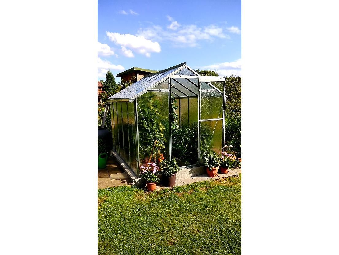 ZAHRADNÍ SKLENÍK GARDENTEC GLASS HOBBY H 645 - 4,49 x 1,97 m