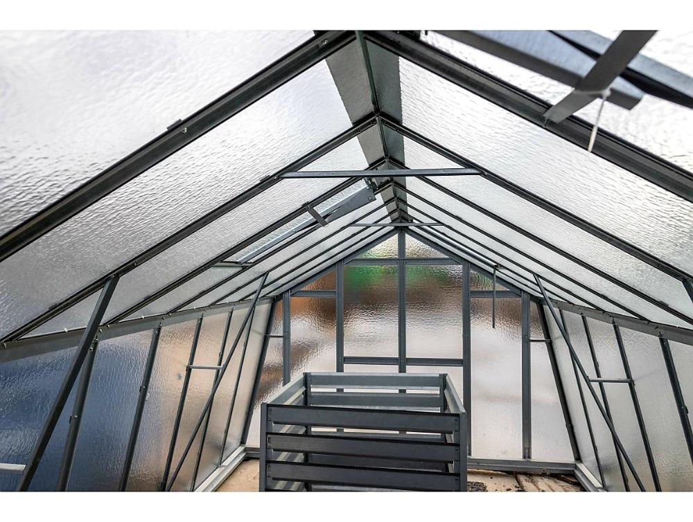 ZAHRADNÍ SKLENÍK GARDENTEC GLASS PROFI VL 600 - 6,05 x 3,03 m