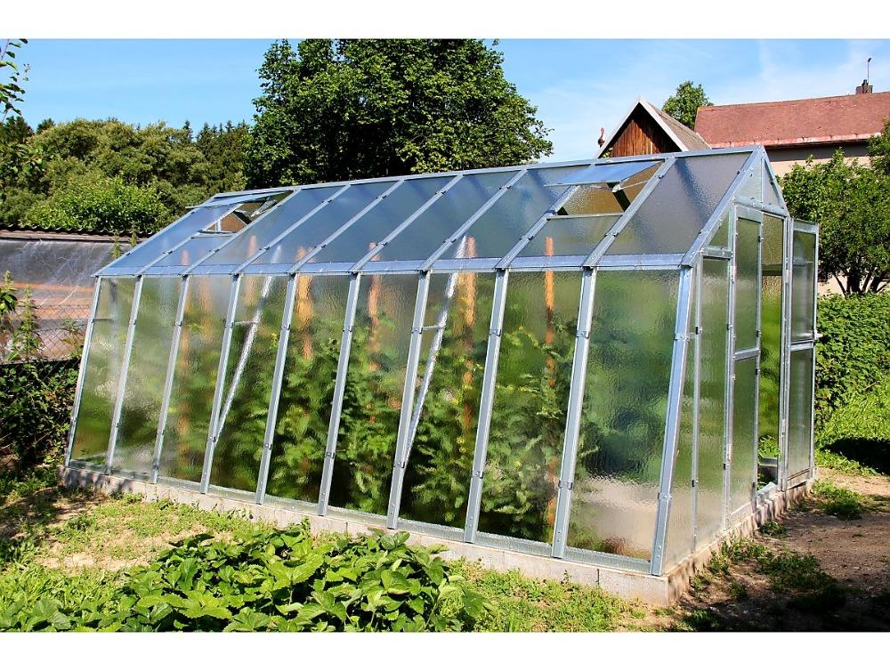 ZAHRADNÍ SKLENÍK GARDENTEC GLASS PROFI VL 450 - 4,52 x 3,03 m