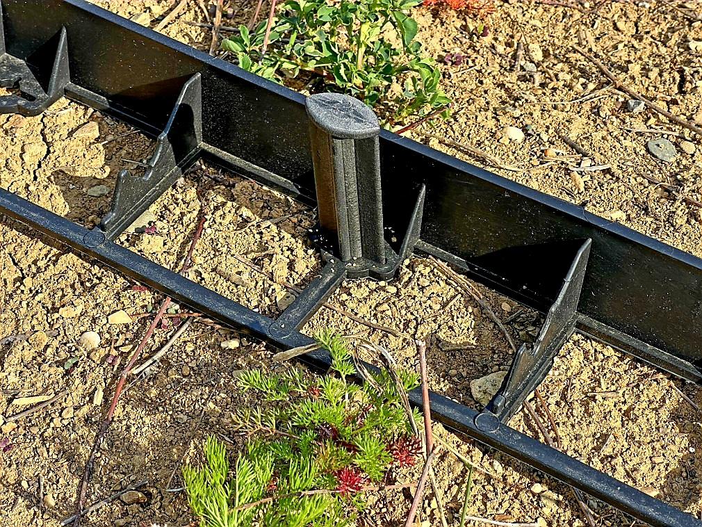 ZAHRADNÍ OBRUBNÍK COVERGARDEN ZELENÁ - 8,0 x 100 cm